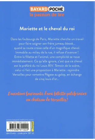 Mariette et le cheval du roi - Tome 1