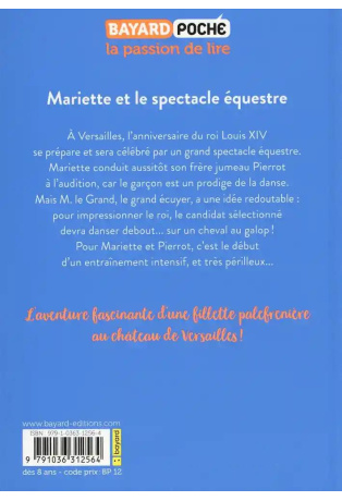 Mariette et le spectacle équestre - Tome 03