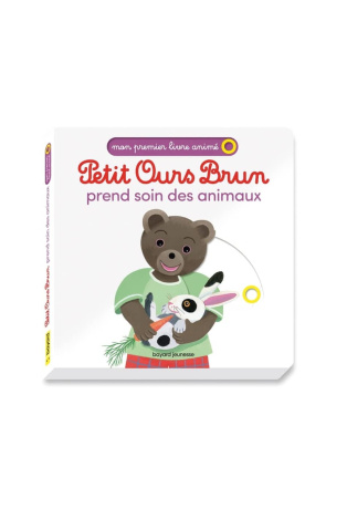 Petit Ours Brun prend soin des animaux - Livre animé