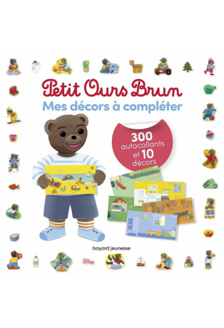 Mes décors à compléter Petit Ours Brun