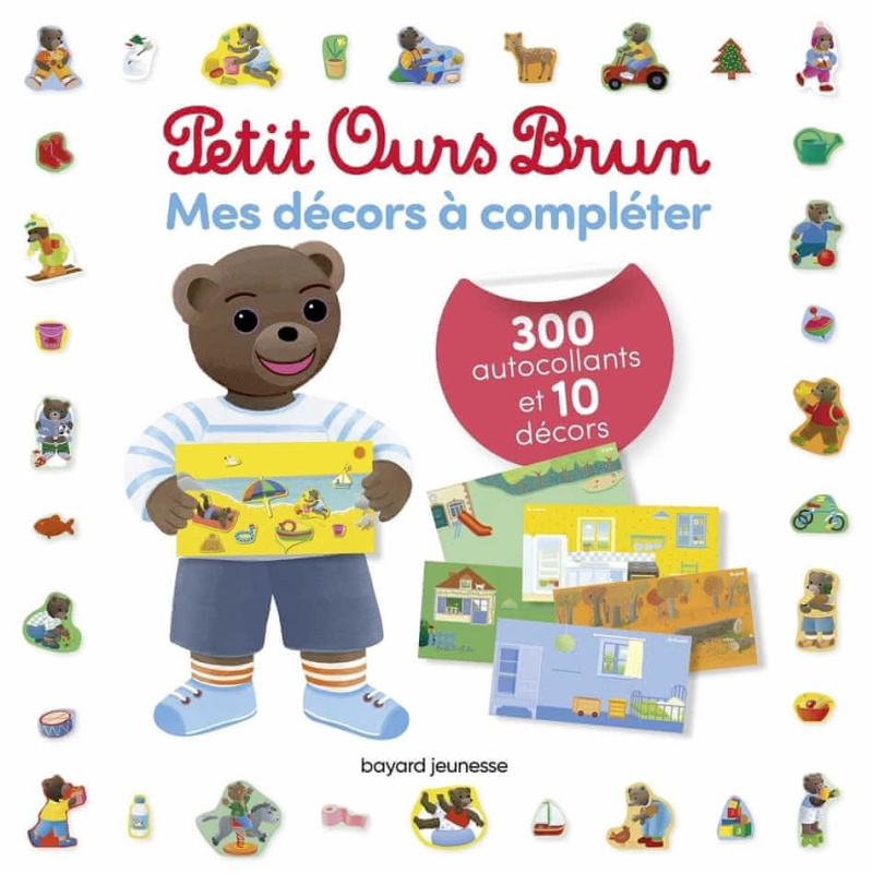 Mes décors à compléter Petit Ours Brun