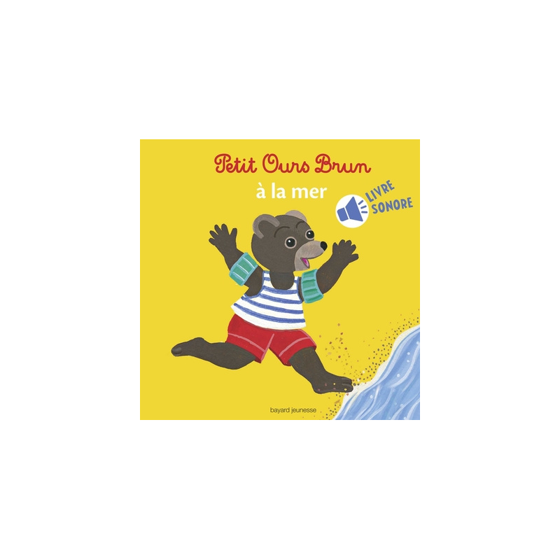 Mini Sonore Petit Ours Brun à la mer Mini Sonore Petit Ours Brun à la mer