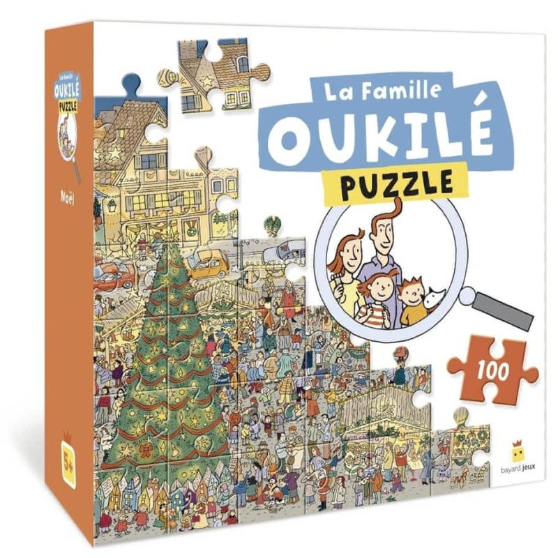 La famille Oukilé Puzzle Le marché de Noël La famille Oukilé Puzzle Le marché de Noël