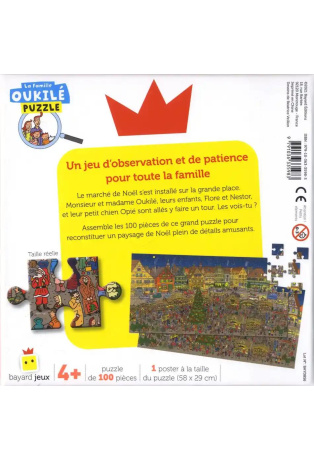 La famille Oukilé Puzzle Le marché de Noël