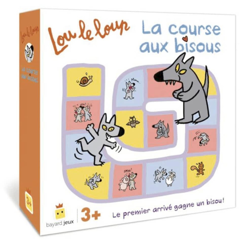 Lou le loup - La course aux bisous