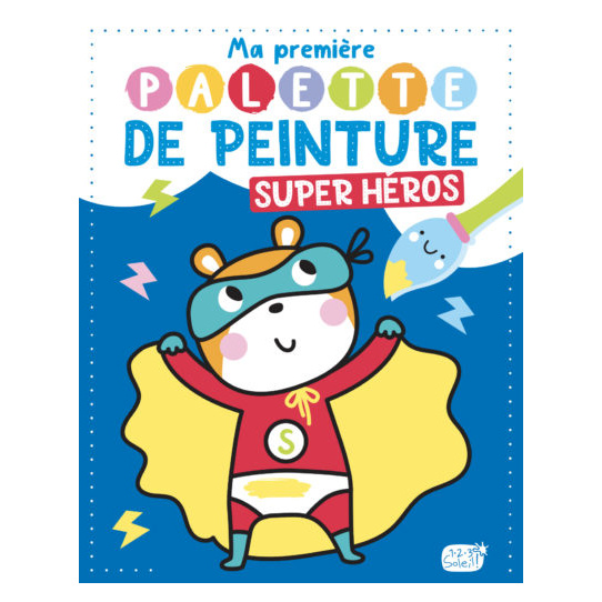 Super-héro - Avec 1 pinceau