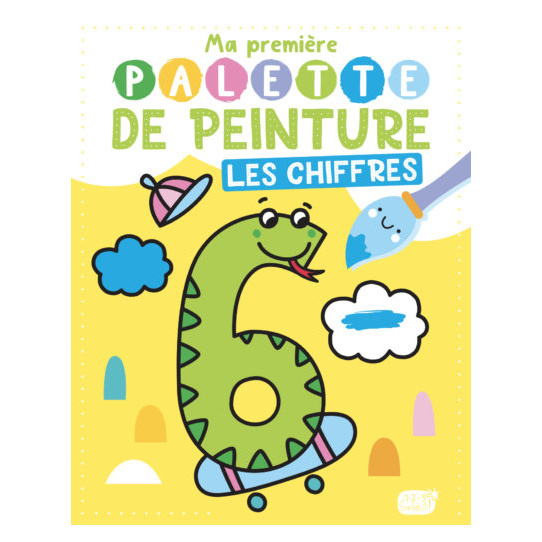 Les chiffres - Avec 1 pinceau