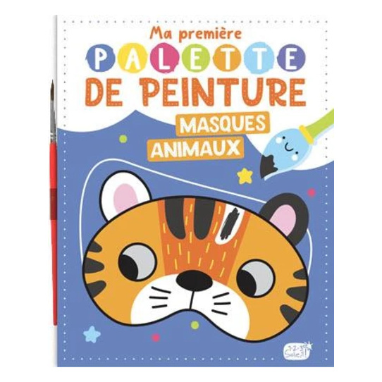Masques animaux - Avec 1 pinceau