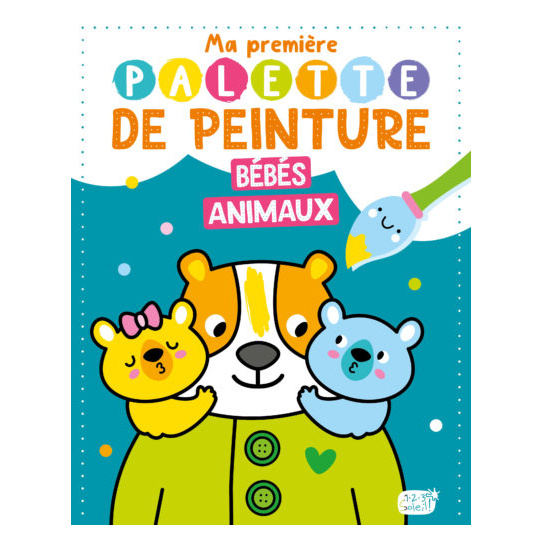 Bébés Animaux - Avec 1 pinceau