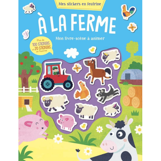 A la ferme - Mes stickers en feutrine
