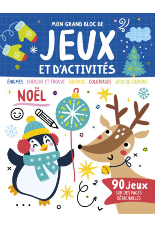 Noël - 90 jeux sur des pages détachables