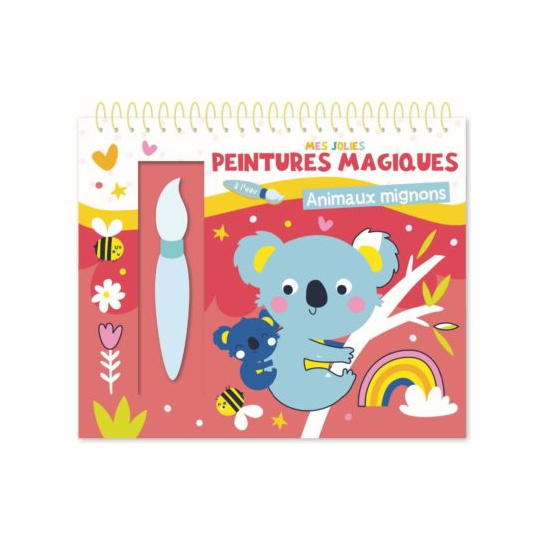 Animaux mignons - Avec 1 pinceau