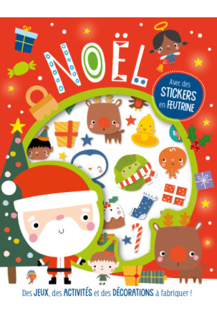 Noël - Avec des stickers en feutrine