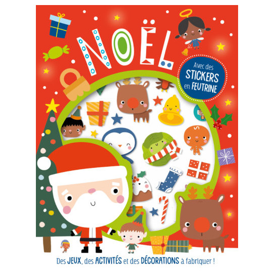 Noël - Avec des stickers en feutrine