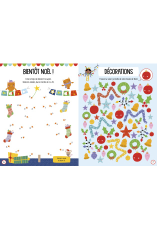 Noël - Avec des stickers en feutrine