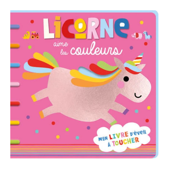 Licorne aime les couleurs