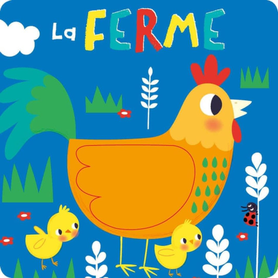 La ferme - Livre à toucher silicone