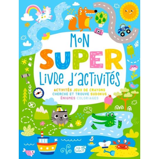 Mon super livre d'activités