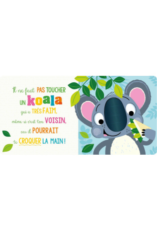 Il ne faut pas toucher un koala !