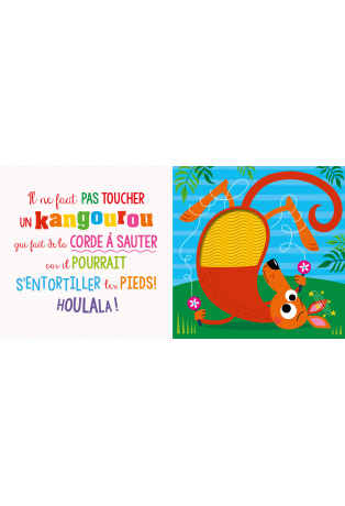 Il ne faut pas toucher un kangourou !