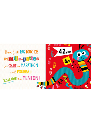 Il ne faut pas toucher une araignée !