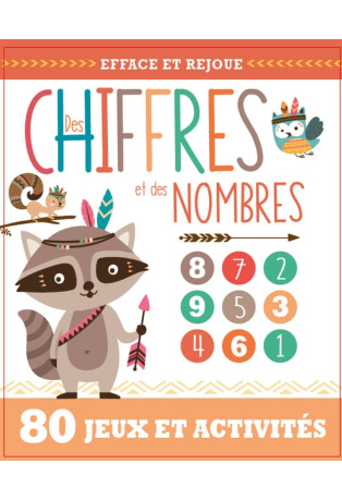 Des chiffres et des nombres - Avec 1 feutre effaçable