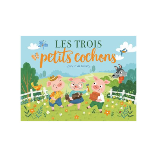 MON LIVRE POP-UP - LES TROIS PETITS COCHONS