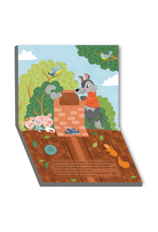 MON LIVRE POP-UP - LES TROIS PETITS COCHONS