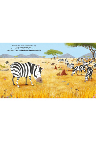 Un zigzag sur les fesses