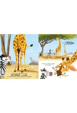 Un zigzag sur les fesses