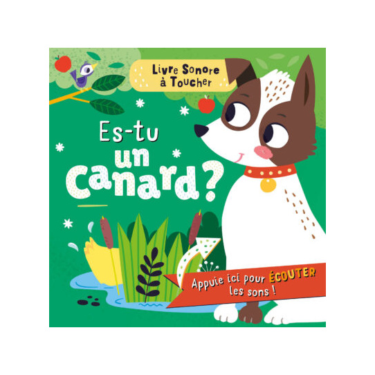 Livre sonore à toucher - Es-tu un canard ?
