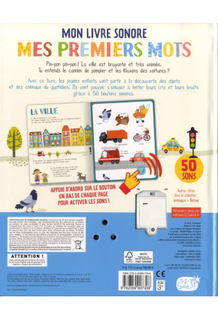 Mes premiers mots - Mon livre sonore