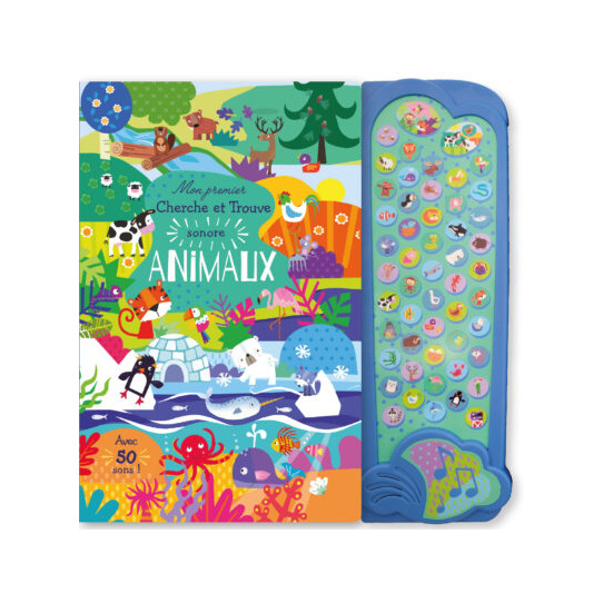 Mon premier cherche et trouve sonore Animaux