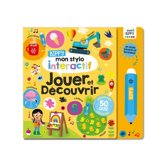 BIPPY MON STYLO INTERACTIF - JOUER ET DÉCOUVRIR