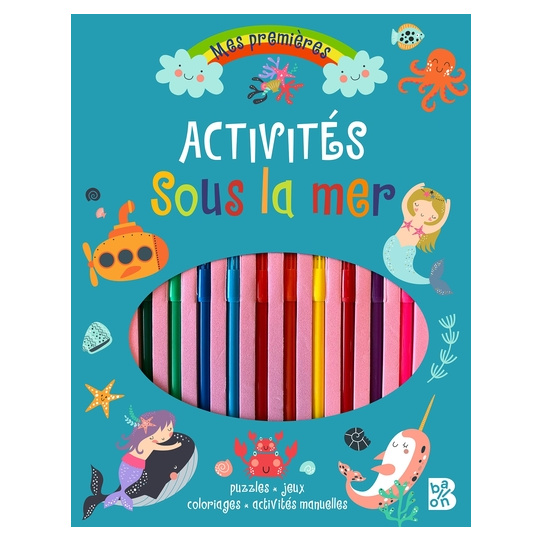 Kits d'activités manuelles - Sous la mer