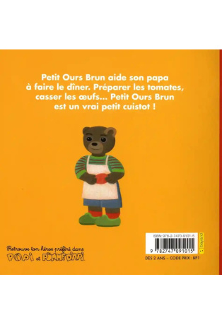 Petit Ours Brun cuisine avec Papa