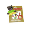 Mes autocollants Petit Ours Brun - Joyeux Noël !