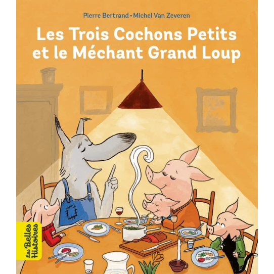 Les trois cochons petits et le méchant grand loup Les trois cochons petits et le méchant grand loup