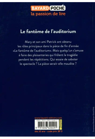 Le fantôme de l'auditorium - Tome 12