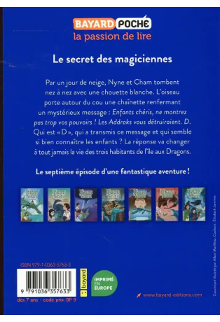Le secret des magiciennes - Tome 7