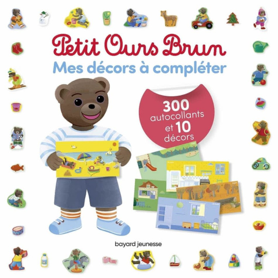 Mes décors à compléter Petit Ours Brun