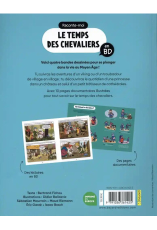 Raconte-moi le temps des chevaliers en BD