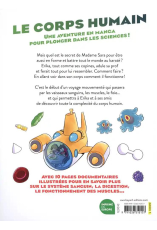 Le corps humain en manga