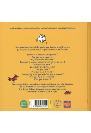 Gaston, le petit garcon qui n'arrêtait pas de poser des questions