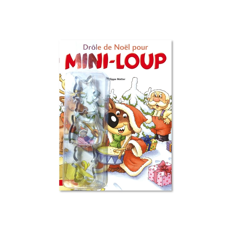 Drôle de Noël avec Mini-Loup + 3 emporte-pièces