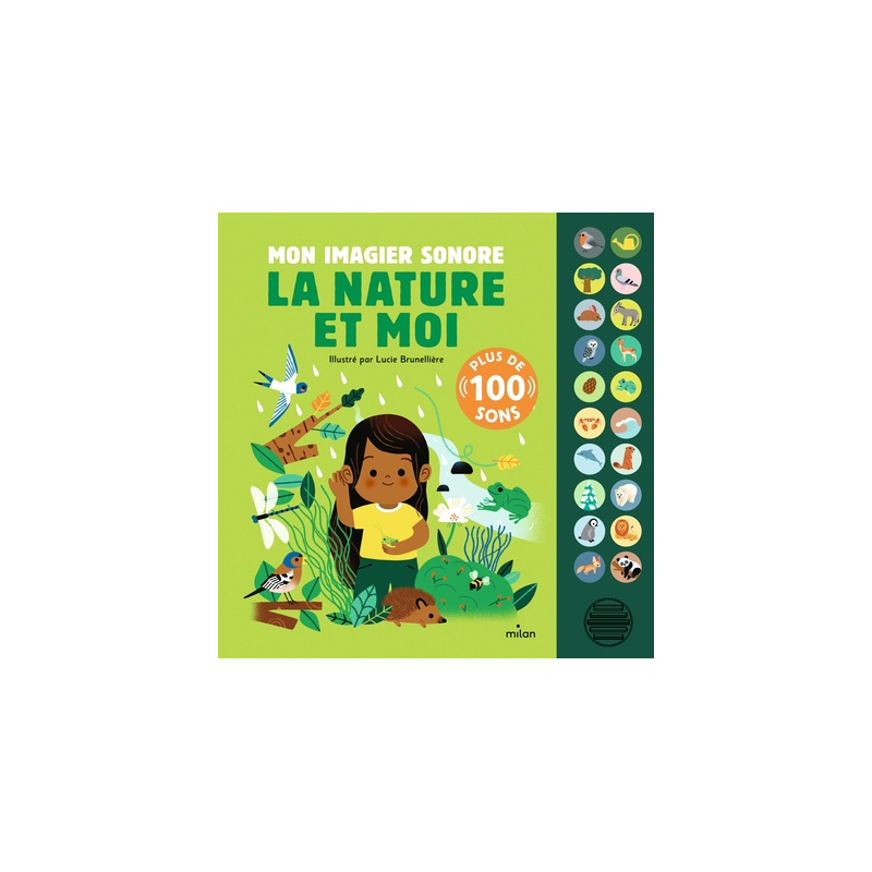 Mon imagier sonore - La nature et moi