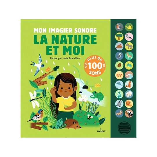 Mon imagier sonore - La nature et moi
