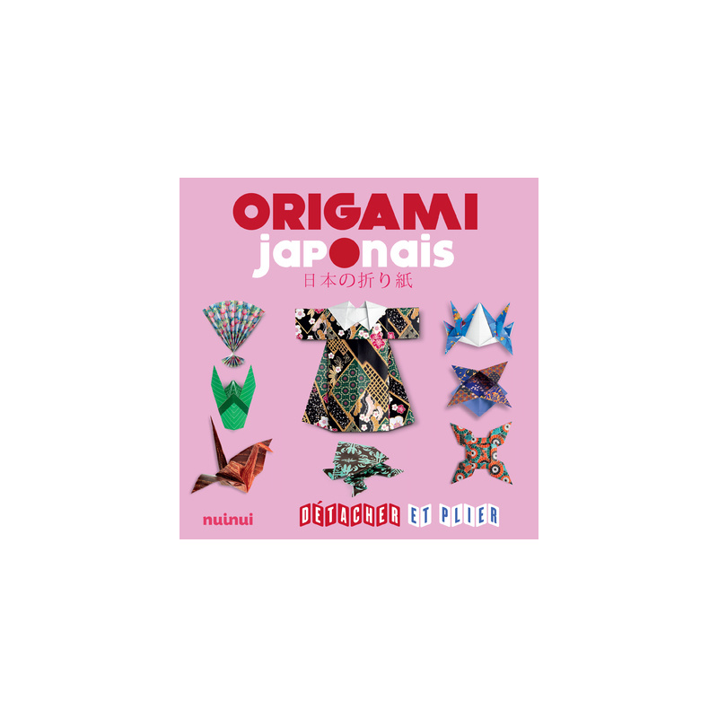 Origami japonais - Détacher et plier