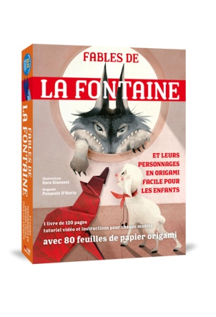 Les Fables de La Fontaine et les personnages en origami