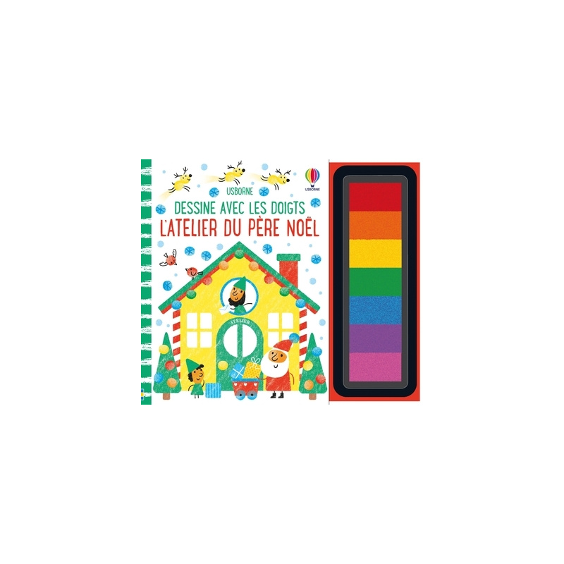 L'atelier du Père Noël - Dessine avec les doigts